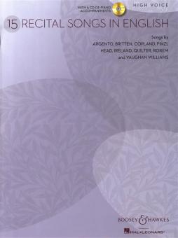 15 Recital Songs in English 