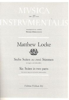 6 Suiten zu 2 Stimmen 
