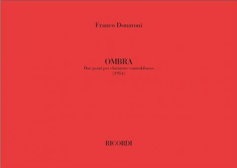 Ombra, Due Pezzi per Clarinetto Contrabbasso 