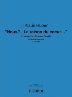 Nous - La Raison Du Coeur Zurück 