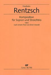 Komposition für Sopran und Streichtrio 