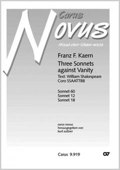 Kaern: Three Sonnets against Vanity 