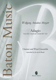 Adagio from The Concerto For Clarinet KV622 Standard
