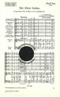The Glory of God in Nature C Major op. 48 No. 4 