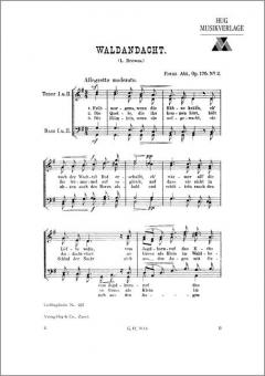 Waldandacht op. 175/2 