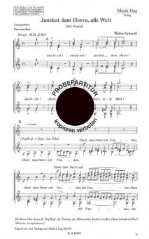 Jauchzet dem Herrn 
