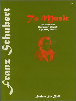 An die Musik (To Music) 