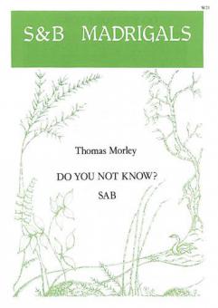 Do You Not Know? 