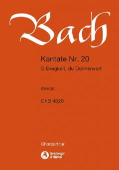 O Ewigkeit, du Donnerwort 
