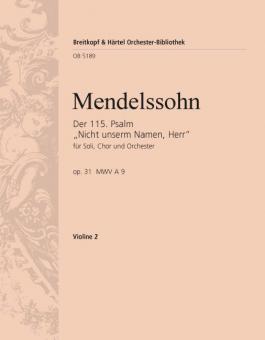 Der 115. Psalm op. 31 