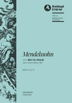 Der 115. Psalm op. 31 
