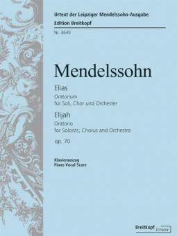 Elijah Op. 70 MWV A 25 