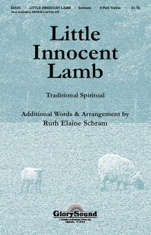 Little Innocent Lamb Spiritual (Unison, 2-Part Treble) 