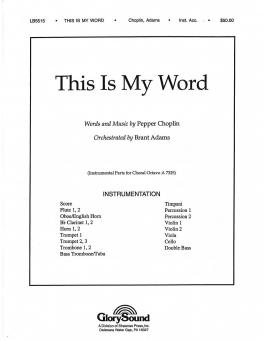 This Is My Word 