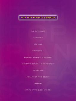 Ten Top Piano Classics 