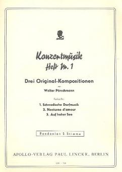 Konzertmusik Heft 1 