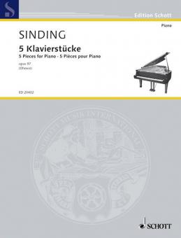 5 Pieces for Piano Op. 97 Standard