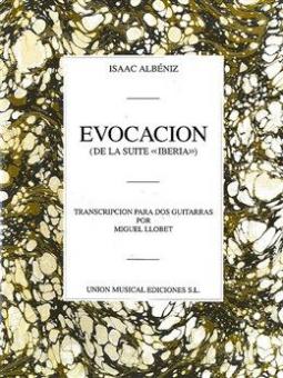 Albeniz Evocacion (llobet) 2 Guitars 