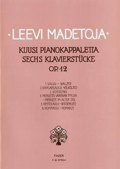 Six Pieces op. 12 