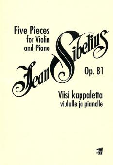 5 Pieces Op. 81 