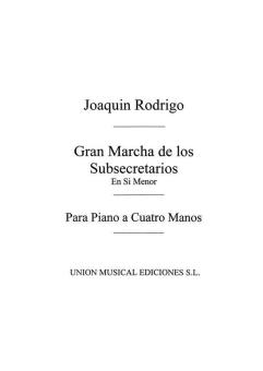 Gran Marcha De Los Subsecretarios Para Piano a Cuatro Manos 