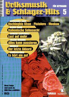 Volksmusik & Schlager-Hits Band 5 (mit Midi-Diskette) 