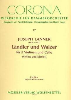 Dances in Laendler Style and Waltzs 
