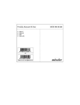 Concerto B-Flat Major P 406 / RV 548 Standard