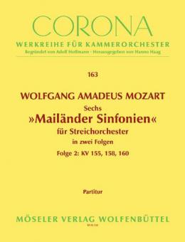 Six Milan Sinfonies K.155-160 Vol. 2 