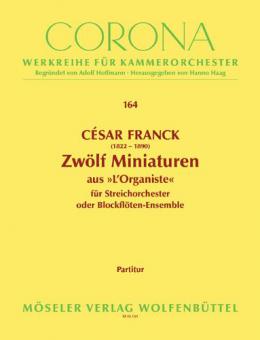 12 Miniatures from L'Organiste 