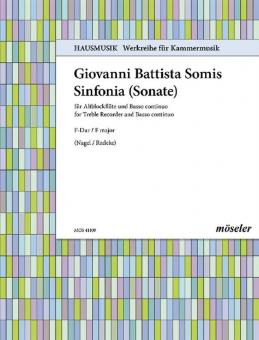 Sinfonia F Major Standard