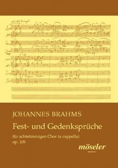 Festive And Commemorative Sayings Op. 109 