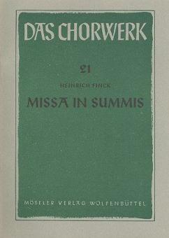 Mass In Summis 