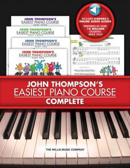 John Thompson's Easiest Piano Course Complete 
