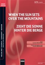 When The Sun Sets Over The Mountains 