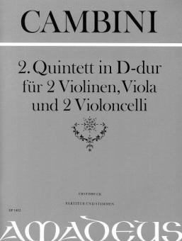 2. Quintetto in re maggiore 