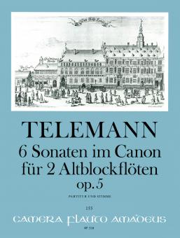 6 sonate canoniche op. 5 - TWV 40:118-123 