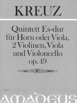 Quintetto in Mi bemolle op. 49 maggiore 