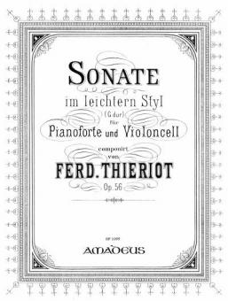 Sonata in stile facile in sol maggiore op. 56 
