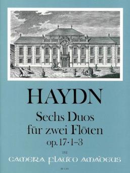 6 Duo per due flauti Op. 17 Vol. 1 