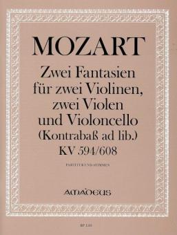 Due fantasie KV 594 e 608 