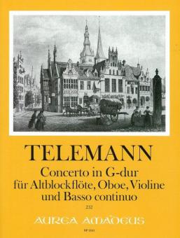 Concerto in G-dur TWV 43:G6 