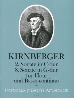 2a sonata Do maggiore, 8a sonata Sol maggiore (1769) 