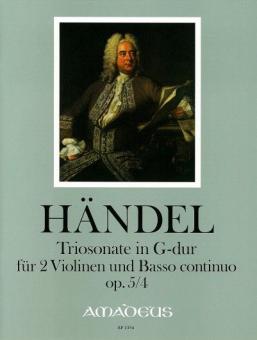 Sonata a tre in sol maggiore op. 5/4 