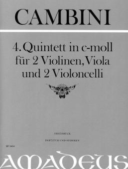4. Quintetto in do minore 