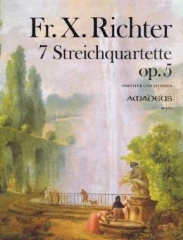 Sette quartetti op. 5 