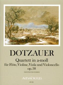 Quartetto in la minore op. 38 