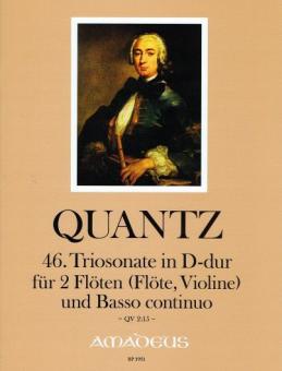 46. Triosonate in D-dur QV 2:15 