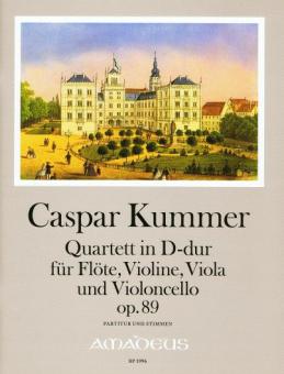 Quartett op. 89 in D-dur 