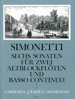 6 Sonate op. 2 Vol. I 